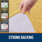 OLANLY Bathroom Rugs 70x46, Extra Soft Absorbent Chenille Bath Rugs, Rubber - Image 6