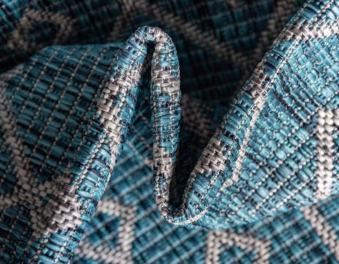 Unique Loom Outdoor Trellis Collection Area Rug - Image 7