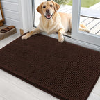 OLANLY Dog Door Mat for Muddy Paws 35x24, Absorbs Moisture and Dirt, Absorbent by OLANLY