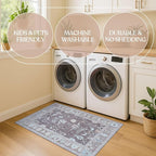 Brown Oushak Rug, Large Area Rugs - Image 6