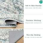 zesthome 5x7 Washable Rug-Stain Resistant Area Rugs - Image 4
