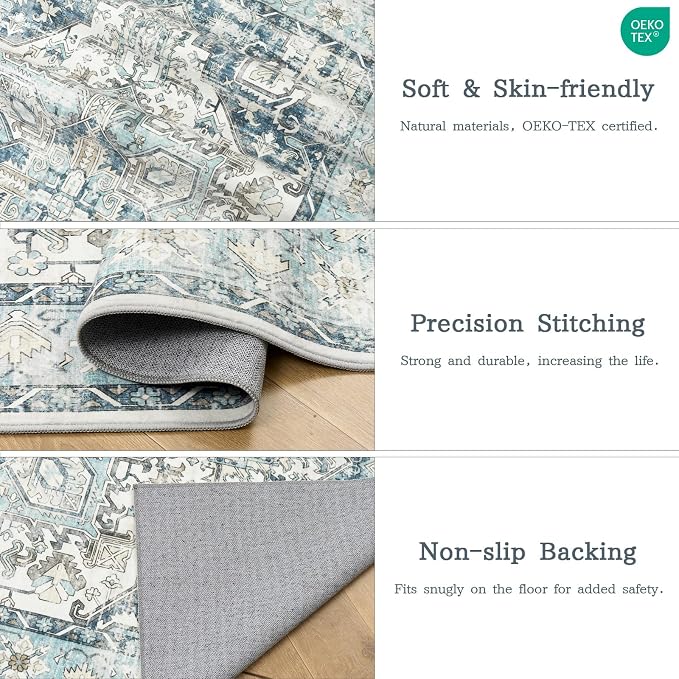 zesthome Area Rugs 6x9, Large Rugs - Image 4