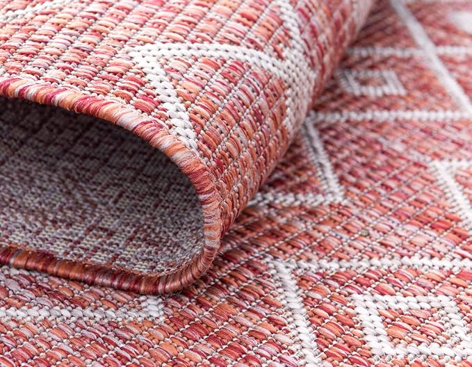 Unique Loom Outdoor Trellis Collection Area Rug - Image 6