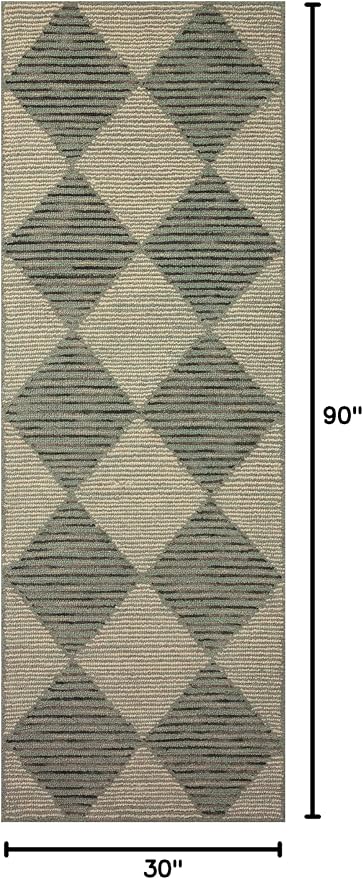 Loloi Chris Loves Julia Francis Collection FRA-01 Spa/Granite 2'-6" x 7'-6" - Image 2