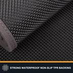 PURRUGS Dirt Trapping Door Mat 24" x 35.5", Non-Slip Machine Washable Entry Rug - Image 4