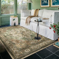 4x6 Machine Washable Area Rug for Living Room, Kids and Pets Friendly for by GERUIMO