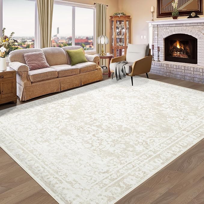 Vintage Living Room Area Rug by AOYAOMI
