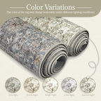 8x10 Washable Area Rugs Ultral Soft Non-Slip Stain Resistant Vintage Boho Large - Image 8