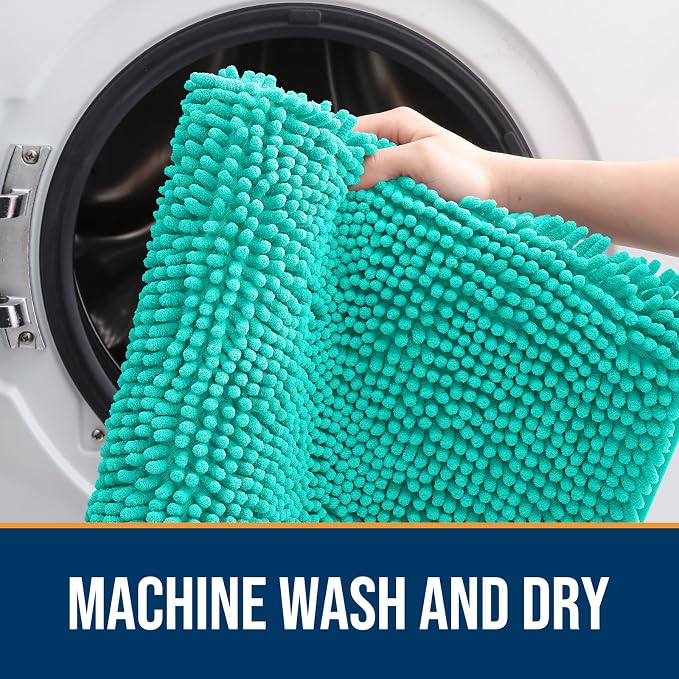 OLANLY Dog Door Mat for Muddy Paws 44x24, Absorbs Moisture and Dirt, Absorbent - Image 5