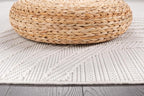 CAMILSON Micro Loop Rug 6x9 Modern Luxury Geometric Arch Area Rugs Soft High - Image 3