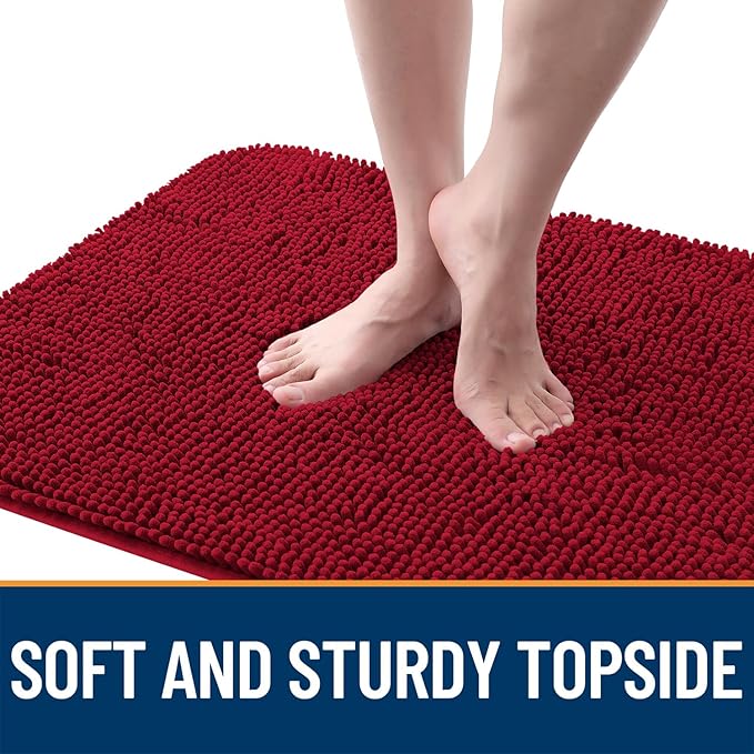 OLANLY Dog Door Mat for Muddy Paws 70x46, Absorbs Moisture and Dirt, Absorbent - Image 4
