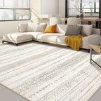 Nakagishi 10x14 Area Rugs Living Room: Washable Boho Large Neutral Modern Soft by NakagishiAreaRug
