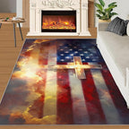3x4 American Flag Rugs for Entryway - Image 2