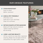 Vintage Brown Terracotta Rugs for Bedroom - Image 6