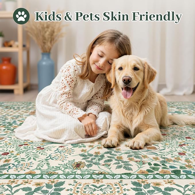 5x7 Area Rugs Living Room Rug - Image 7