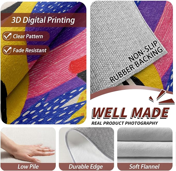 Colorful Area Rugs - Image 4