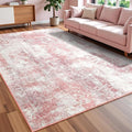 Washable Abstract Rug, 5x7 Modern Area Rugs by Macgace