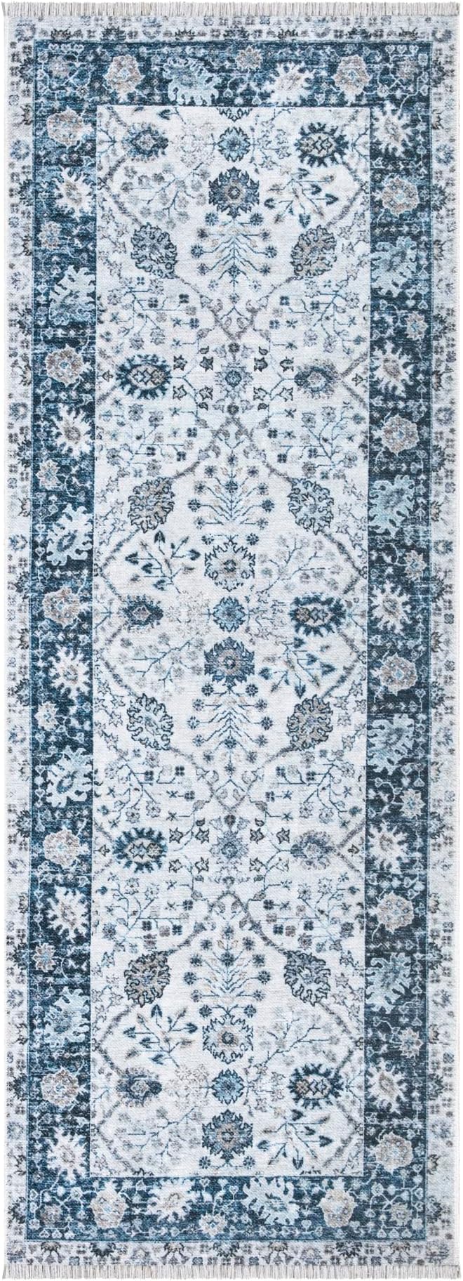 Bloom Rugs Caria Washable Non-Slip 12 ft Runner - Image 3