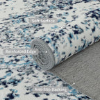 Easy-Going Area Rug 6x9 Washable Boho Rugs - Image 3