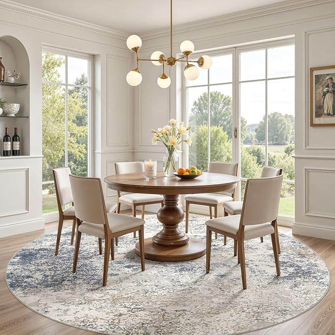 10ft Round Area Rug Living Room Rugs - Image 2