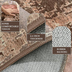 LOCHAS Washable Runner Rugs for Hallway, 2x8 Non Sip Soft Rug for Bedroom - Image 6