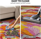 Rugshop Multi Bright Flowers Non Slip Non-Shedding Area Rug - Image 8