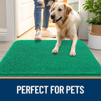 OLANLY Dog Door Mat for Muddy Paws 44x24, Absorbs Moisture and Dirt, Absorbent - Image 6