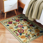 2x3 Machine Washable Area Rug for Entryway, Kids and Pets Friendly for Bedroom - Image 8