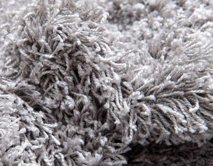 Unique Loom Solid Shag Collection Area Rug - Image 8