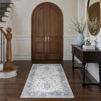 Bavni 3x5 Area Rug for Living Room Bedroom, Washable Boho Print Vintage - Image 3