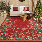 Wonnitar Christmas 5x7 Area Rugs, Non-Slip Soft Bedroom Rug, Washable Low Pile - Image 7