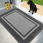 PURRUGS Dirt Trapping Door Mat 34" x 60", Non-Slip/Skid Machine Washable by PURRUGS