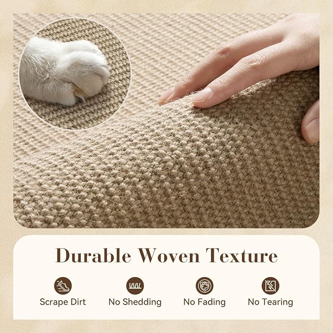 Jute Front Door Mat Indoor Entrance Indoor Door Mat Rugs - Image 3