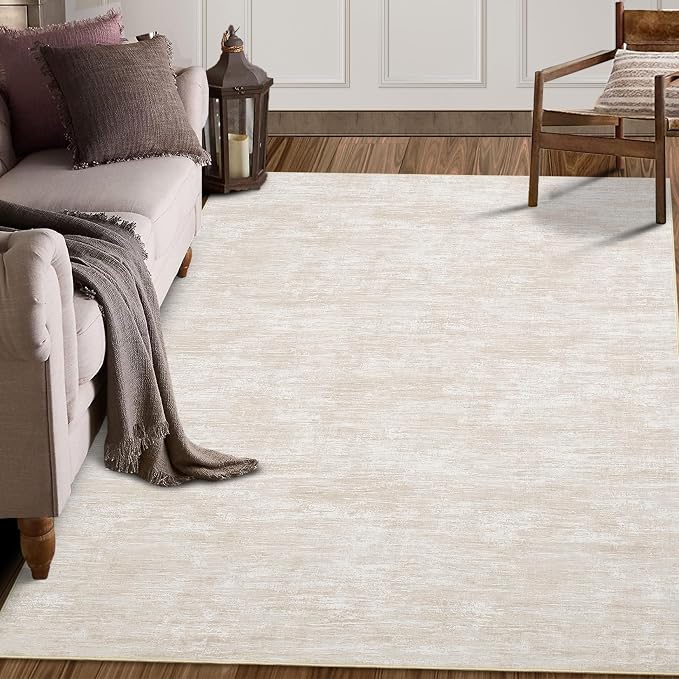 RUGSREAL 6x9 Large Bedroom Area Rug Washable Rug Soft Modern Area Rug - Image 8