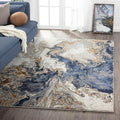 LUXE WEAVERS Marble Swirl Abstract Area Rug by LuxeWeavers