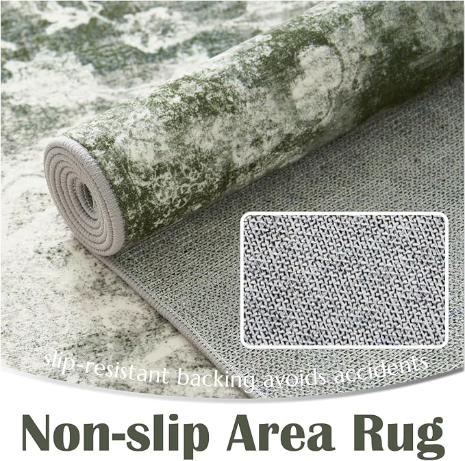 jinchan Washable Area Rug 6x9 for Living Room - Image 8