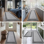 Washable Area Rug 34" x 60", Non Slip Kitchen Rug - Image 6