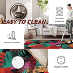Patchwork Bedroom Rug - Image 9