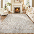 Wonnitar Washable Living Room Rugs, 8x10 Area Rugs by Wonnitar