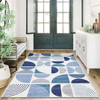 MUJOO 3x5 Rug Washable, Small Throw Floor Carpet Non Slip Soft Indoor Modern - Image 7