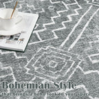 jinchan Moroccan Runner Rug 2x6 - Image 3