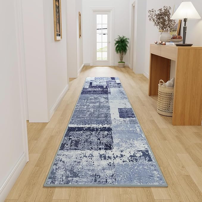 LOCHAS Washable Runner Rugs for Hallway, 2x8 Non Sip Soft Rug for Bedroom - Image 4