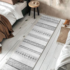 BESTSWEETIE 2x8 Area Rugs for Living Room Washable Moroccan Farmhouse Neutral - Image 8
