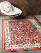 Unique Loom Sialk Hill Collection Area Rug by UniqueLoom
