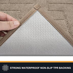 PURRUGS Dirt Trapping Door Mat 34" x 59", Non-Slip Machine Washable Entry Rug - Image 4