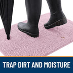 OLANLY Dog Door Mat for Muddy Paws 44x32, Absorbs Moisture and Dirt, Absorbent - Image 2