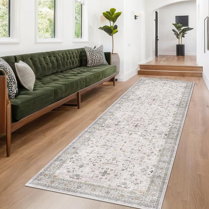 Geometric 3x20 Wide Hallway Runner - Image 3