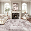 LUMI 4x6 Washable Low-Pile Area Rug by LUMI