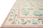 Loloi Rifle Paper Co. Eden Collection EDE-01 Mughal Rose Blush 5'-0" x 7'-6" - Image 3