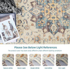 Dripex Vintage 5x7 Area Rugs -Large Washable Area Rug - Image 5